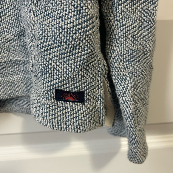 Faherty Seabrook Poncho Pullover Hoodie Size M - Picture 4 of 6